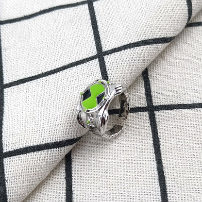 Omnitrix Ring Ben Cosplay Metal Ring European and American Style