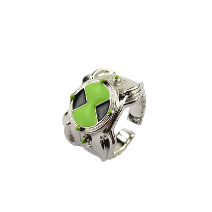Omnitrix Ring Ben Cosplay Metal Ring European and American Style